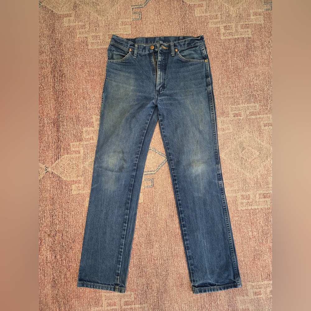 Wrangler cowboy grunge men’s jeans 31x32 vintage distressed